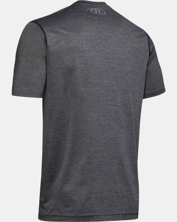 Men's UA Raid Short Sleeve T-Shirt, Gray, pdpMainDesktop image number 6